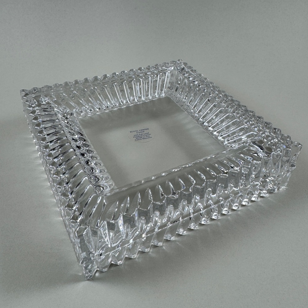 Royal Limited Crystal Square Serving Dish